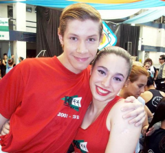 Franco Sosa y María José Stassi 240x223 Franco Sosa se lució en el Nacional
