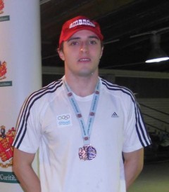 LisandroMonzón 240x274 Lisandro Monzón subió dos veces al podio