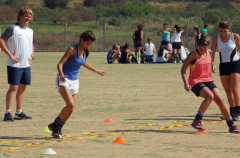 primer entrenamiento CePARD 240x158 El hockey misionero ya usa su propia cancha