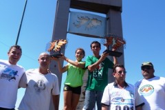 Ariana morel y Javier Elizeche 240x160 Elizeche y Maciel en la Maratón de Malvinas