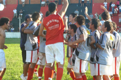 festejo Sol de Mayo vs Resistencia Central 240x160 Sol de Mayo con una variante ante Fontana