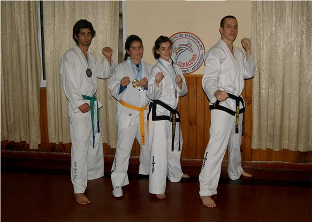 Alumnos del Alemán en el Panamericano